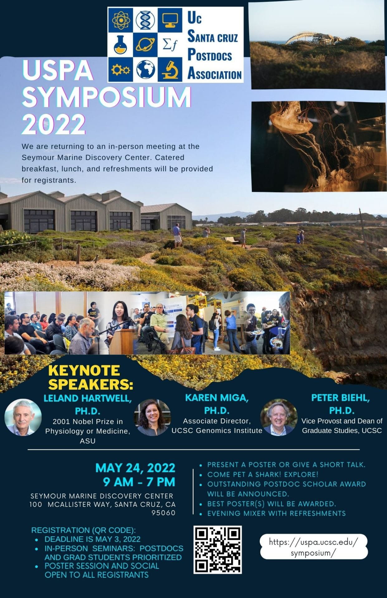 Flyer of the 2022 USPA symposium